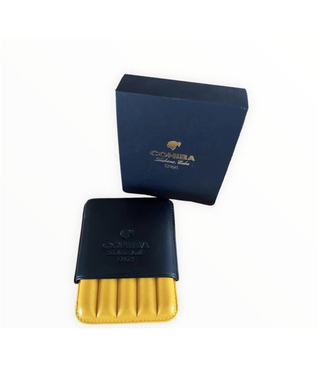 Cohiba   Zigarrenetuis 5er Short Lederetui