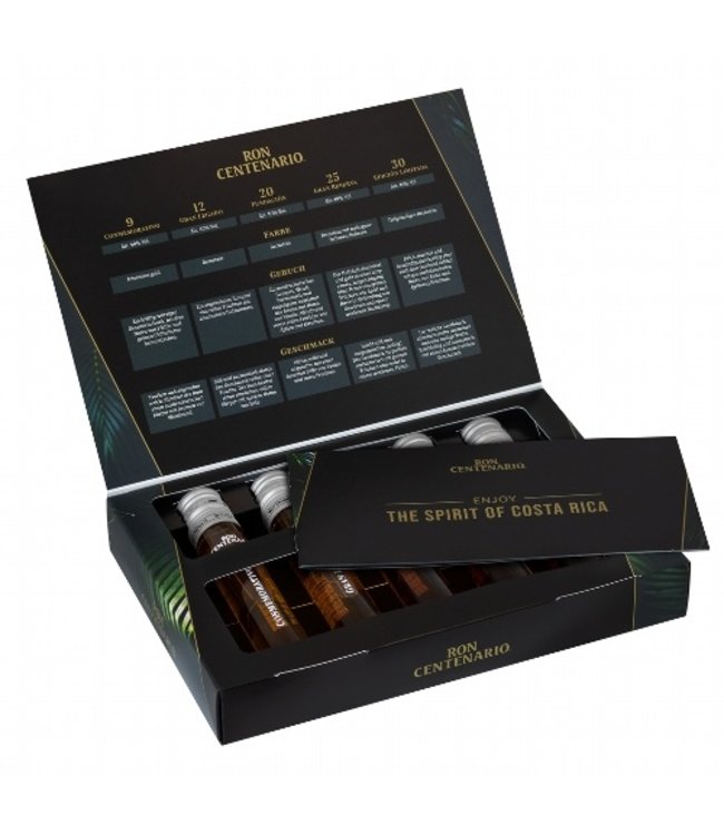 Rum Centenario Tasting Set 5 x 50 ml - 40%
