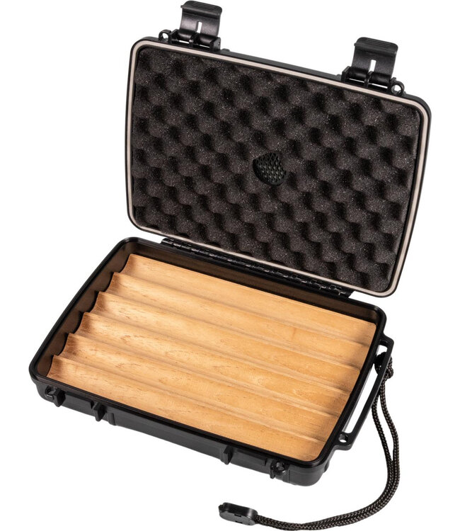 Passatore  Passatore Cigar Case Reisehumidor Acryl schwarz 6er