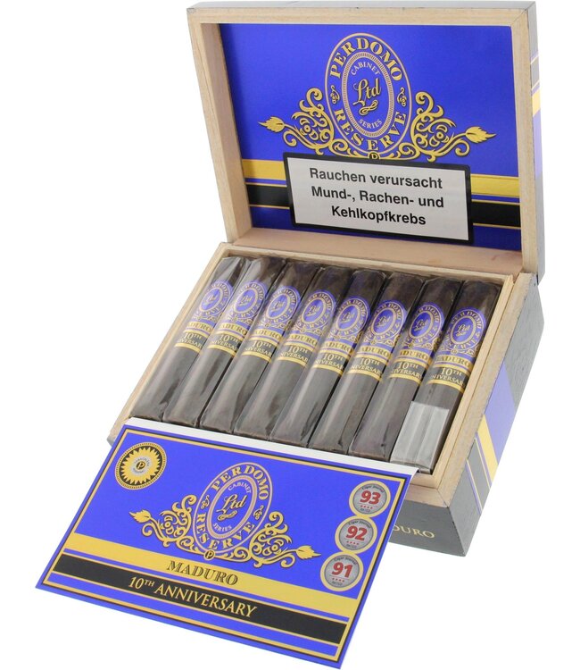 Perdomo Perdomo Reserve 10th Anniversary Robusto (Box-Pressed Maduro)