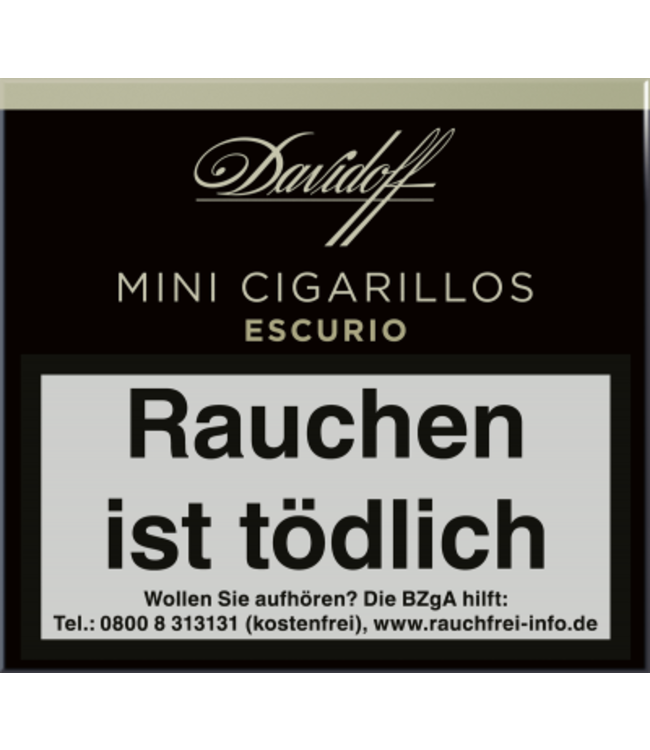 Davidoff   Mini Zigarillos Escurio