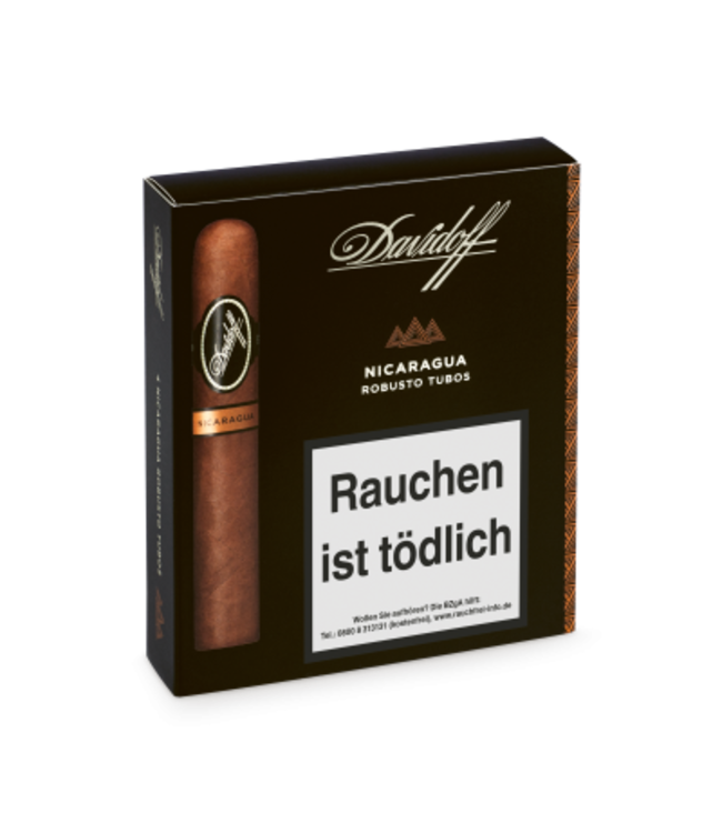 Davidoff   Nicaragua Zigarren Robusto Tubos
