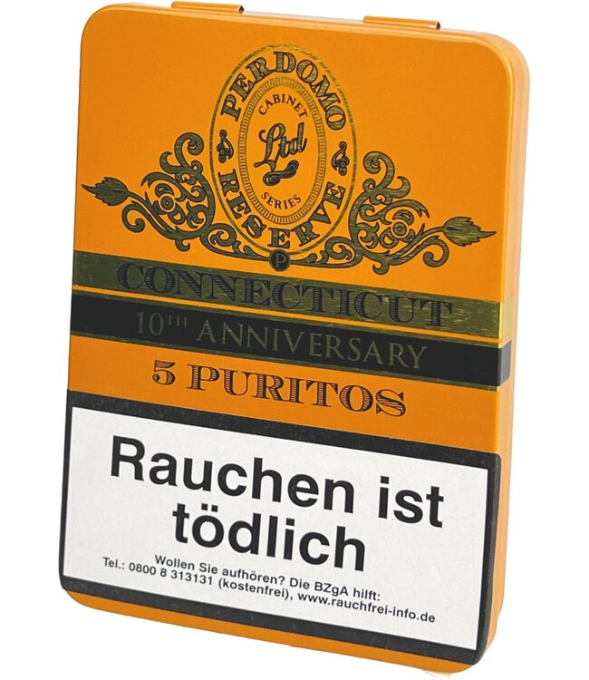 Perdomo  Reserve 10th Anniversary Puritos (Connecticut)