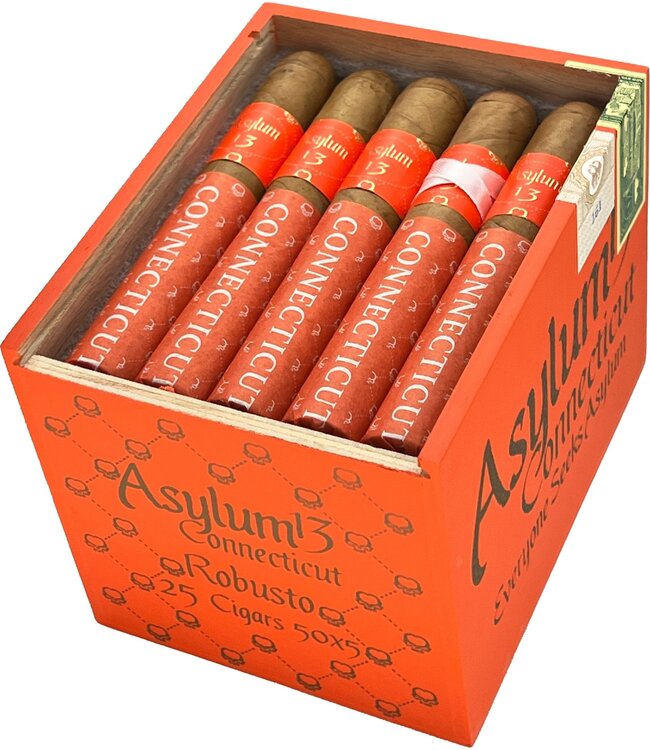 Asylum   13 Connecticut (Robusto) 50 x 5