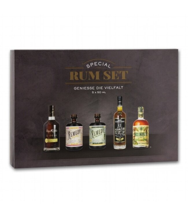 Rum Tasting Set Special 5x0,05 Liter