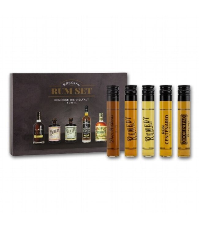 Rum Tasting Set Special 5x0,05 Liter