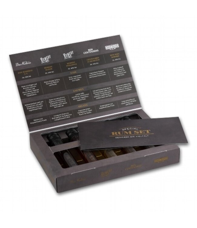 Rum Tasting Set Special 5x0,05 Liter