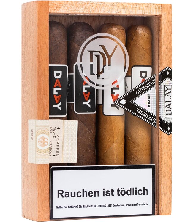 Dalay Zigarren   Sampler Robusto 4er (hell/dunkel)