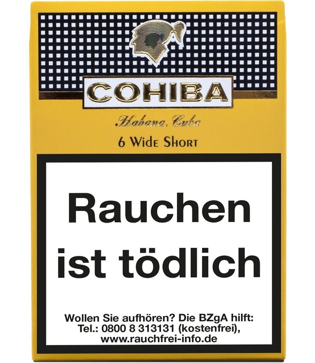 Cohiba  Cigarillos Wide Short