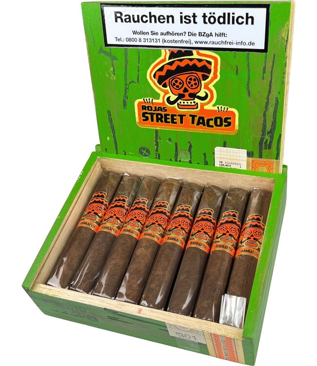 Rojas Zigarren  Rojas Street Tacos Barbacoa Robusto