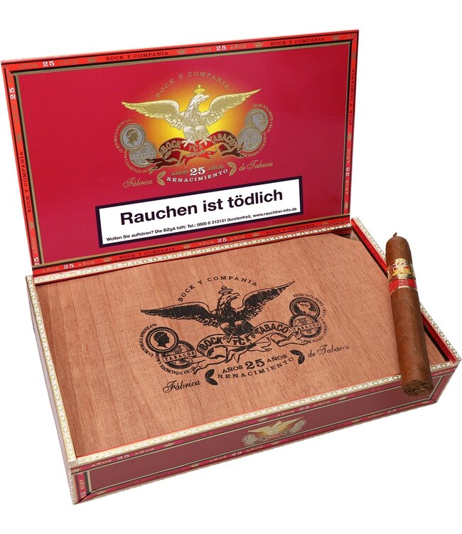 Bock y Compañia Zigarren  Renacimiento 25 años Toro Gordo