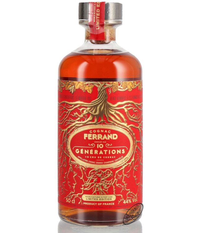 Ferrand Pierre Cognac 10 Generations Portwine Cask Finish Cognac 44% vol. 0,50l