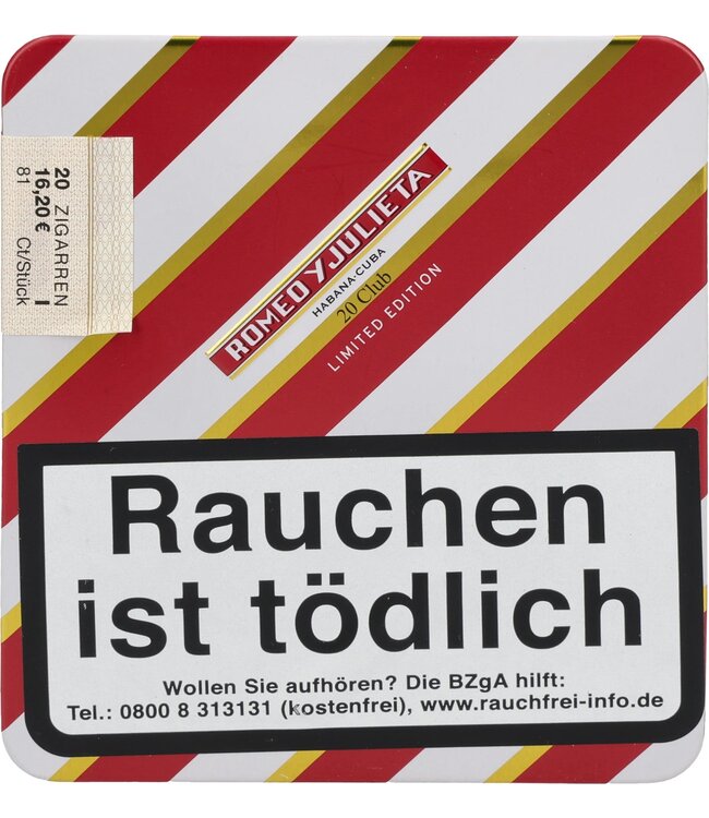 Romeo y Julieta Zigarren  Club Limited Edition 2023