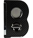 Passatore  Zigarrenabschneider Schwarz – Flachschnitt 23mm, Kerbschnitt 20mm & Rundcut 7mm in Geschenkbox