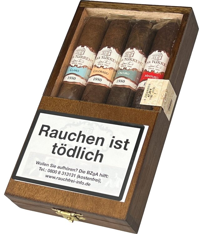 Casa Turrent  Sampler Doble Robusto Assortment (4 Zigarren)