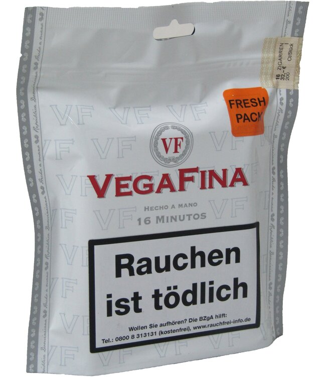 VegaFina  Minutos  Freshpack  Zigarren