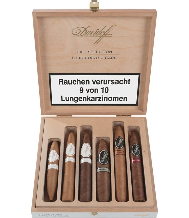 Davidoff   Gift Selection 6 Figurado Cigars (6 Zigarren)