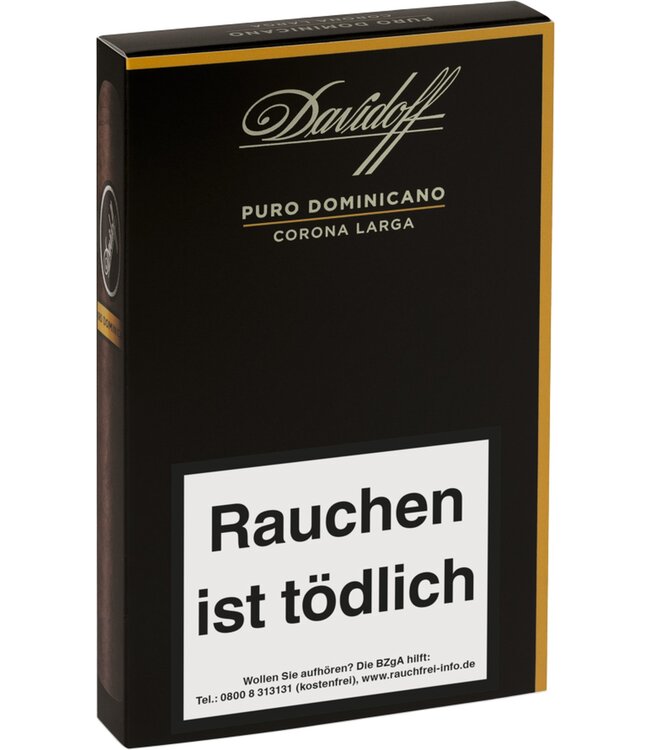 Davidoff   Puro Dominicano Corona Larga