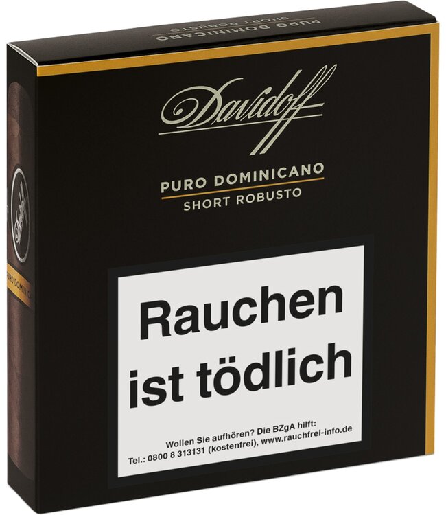 Davidoff   Puro Dominicano Short Robusto