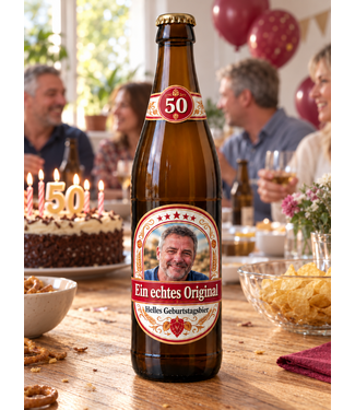 Bieretiketten personalisiert mit Foto