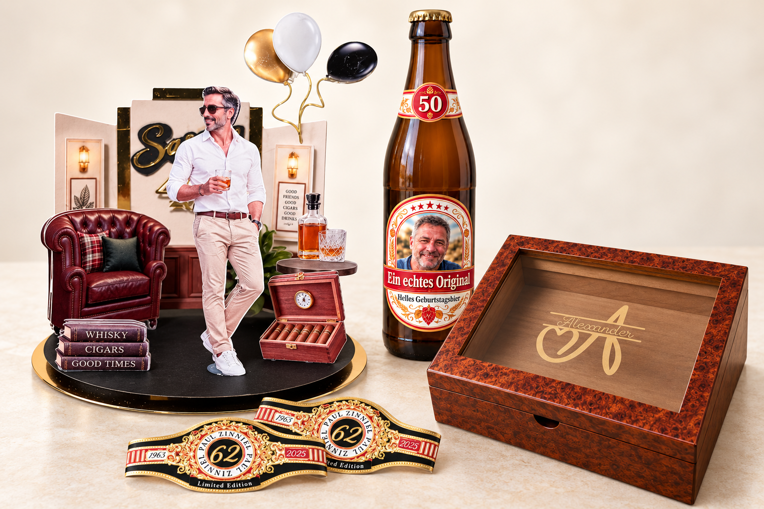 Geschenkideen  für Zigarrenliebhaber.