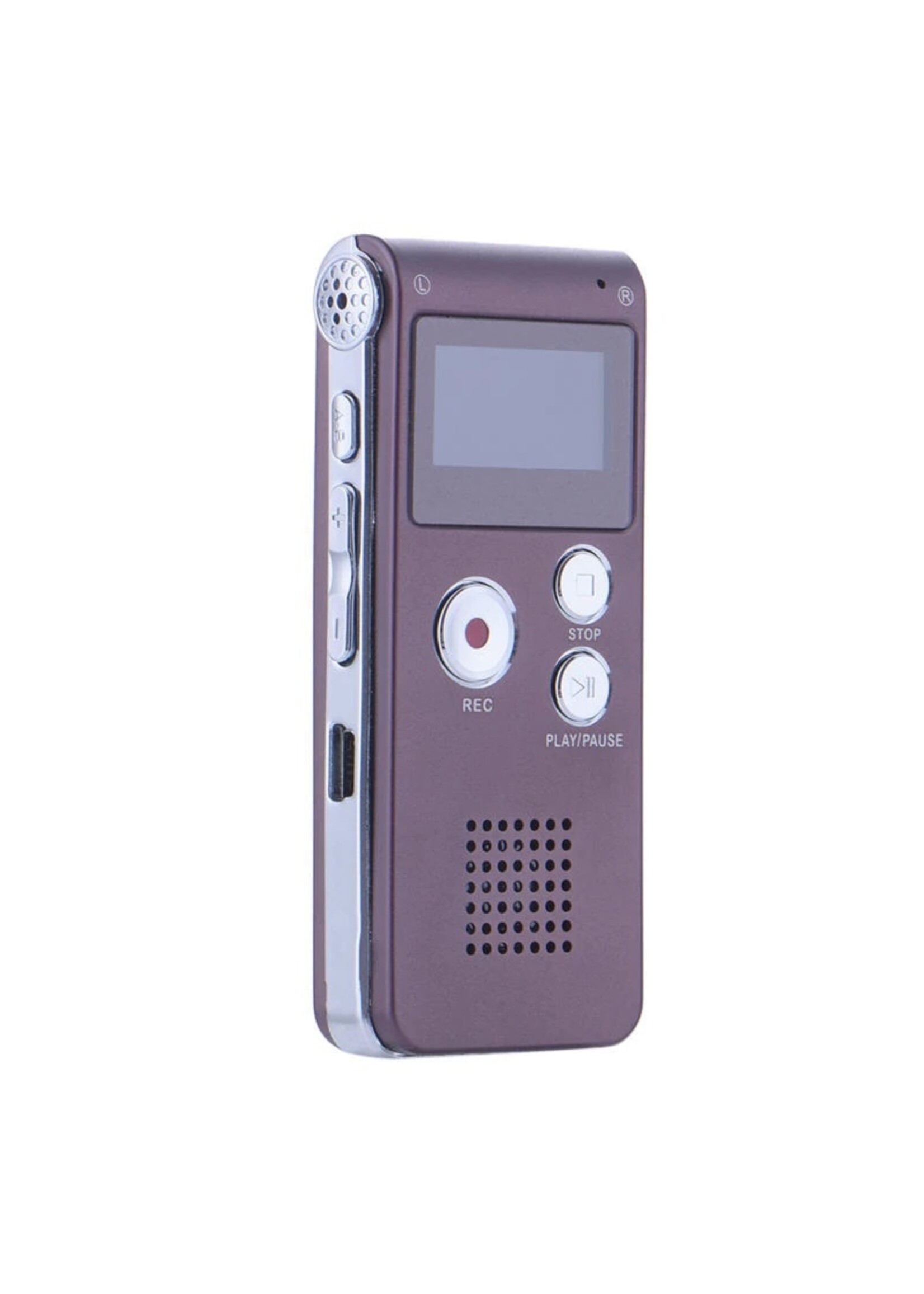 Voice Recorder Premium - Stereo Opname - Met MP3 Speler functie