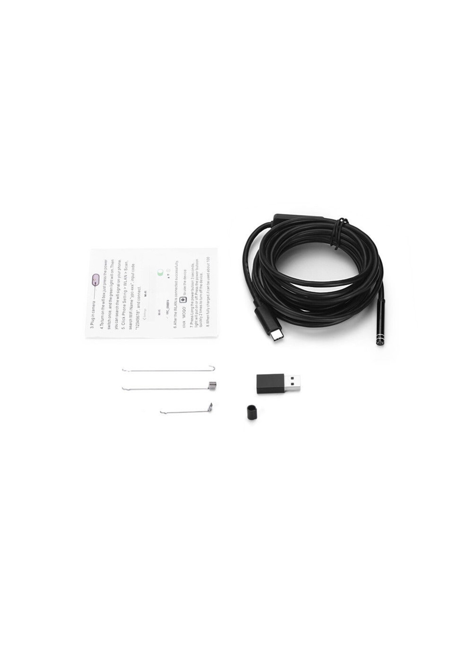 Type-C Endoscoop Voor Android Telefoon 5.5mm camera diameter