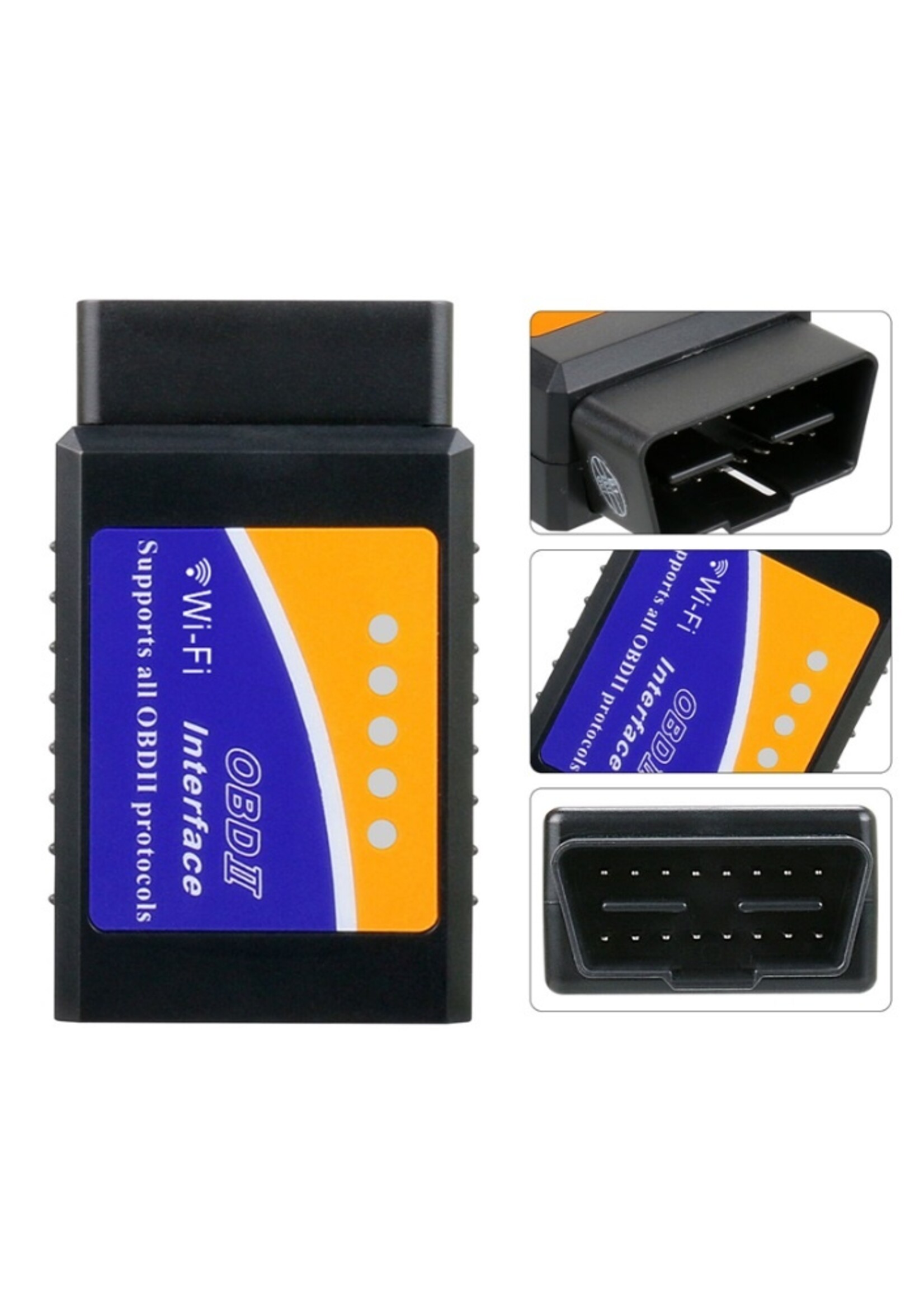 OBD2 WIFI adapter, ELM 327, Auto diagnose scan tool voor foutcode's, Android & IOS APPLE IPHONE