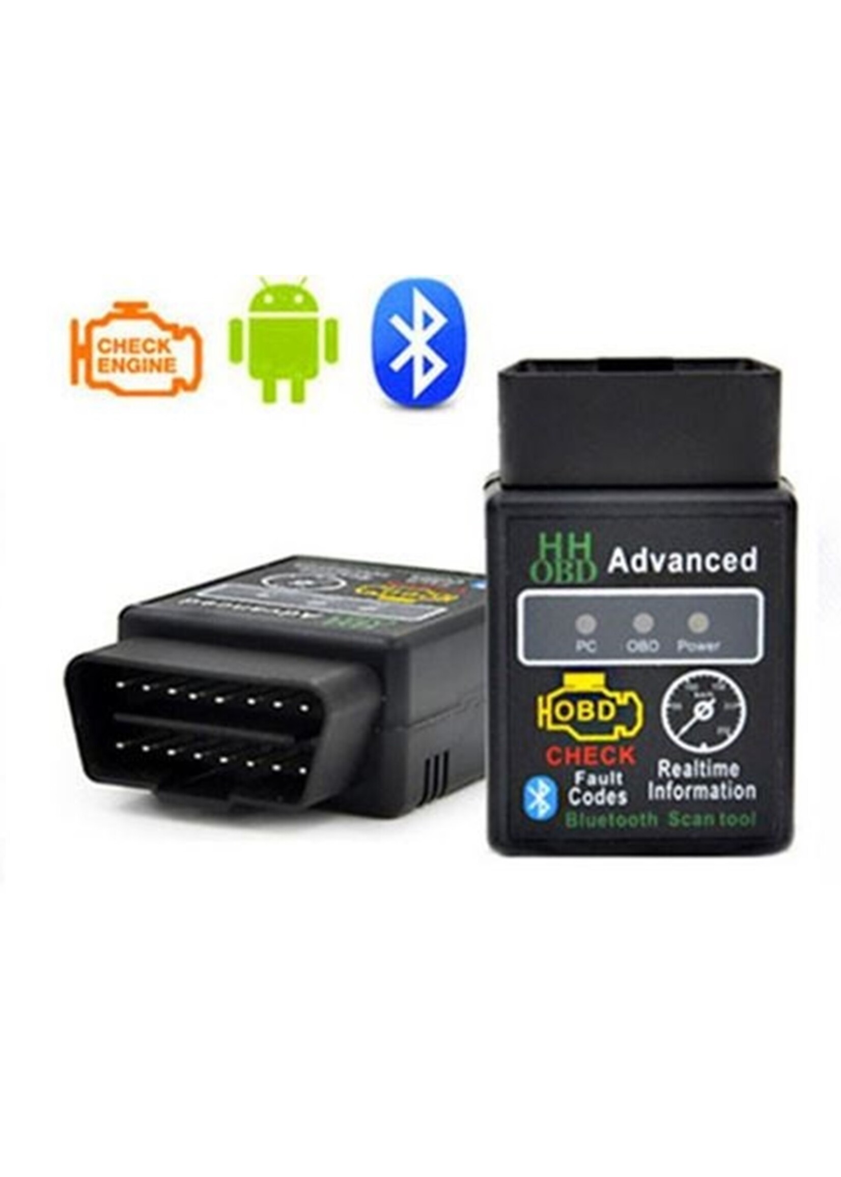 ELM327 OBD2 Bluetooth Scanner – CAN-BUS Diagnose Adapter
