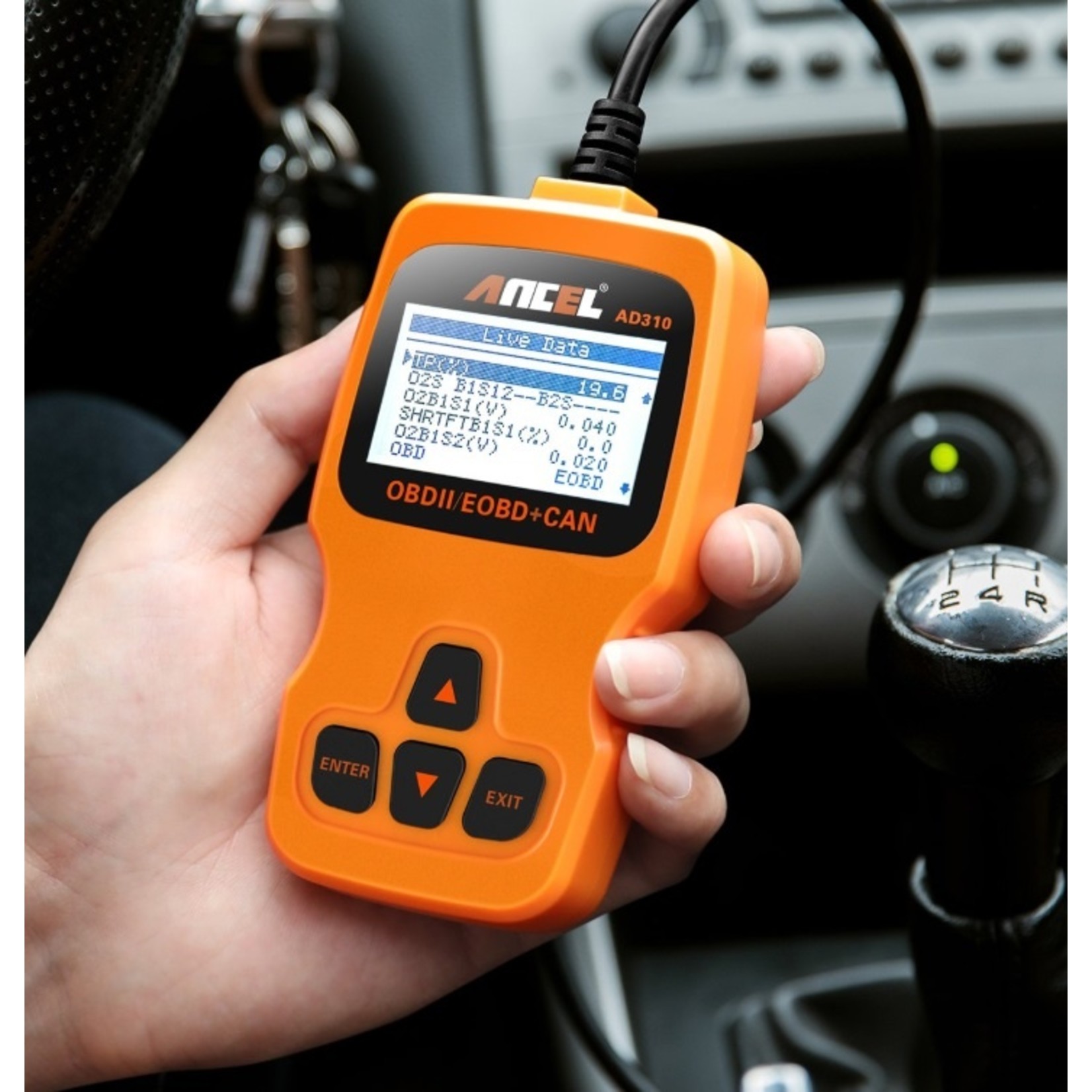 Ancel Ancel AD310 OBD2 Scanner – Auto Diagnoseapparatuur voor Motorstoringen