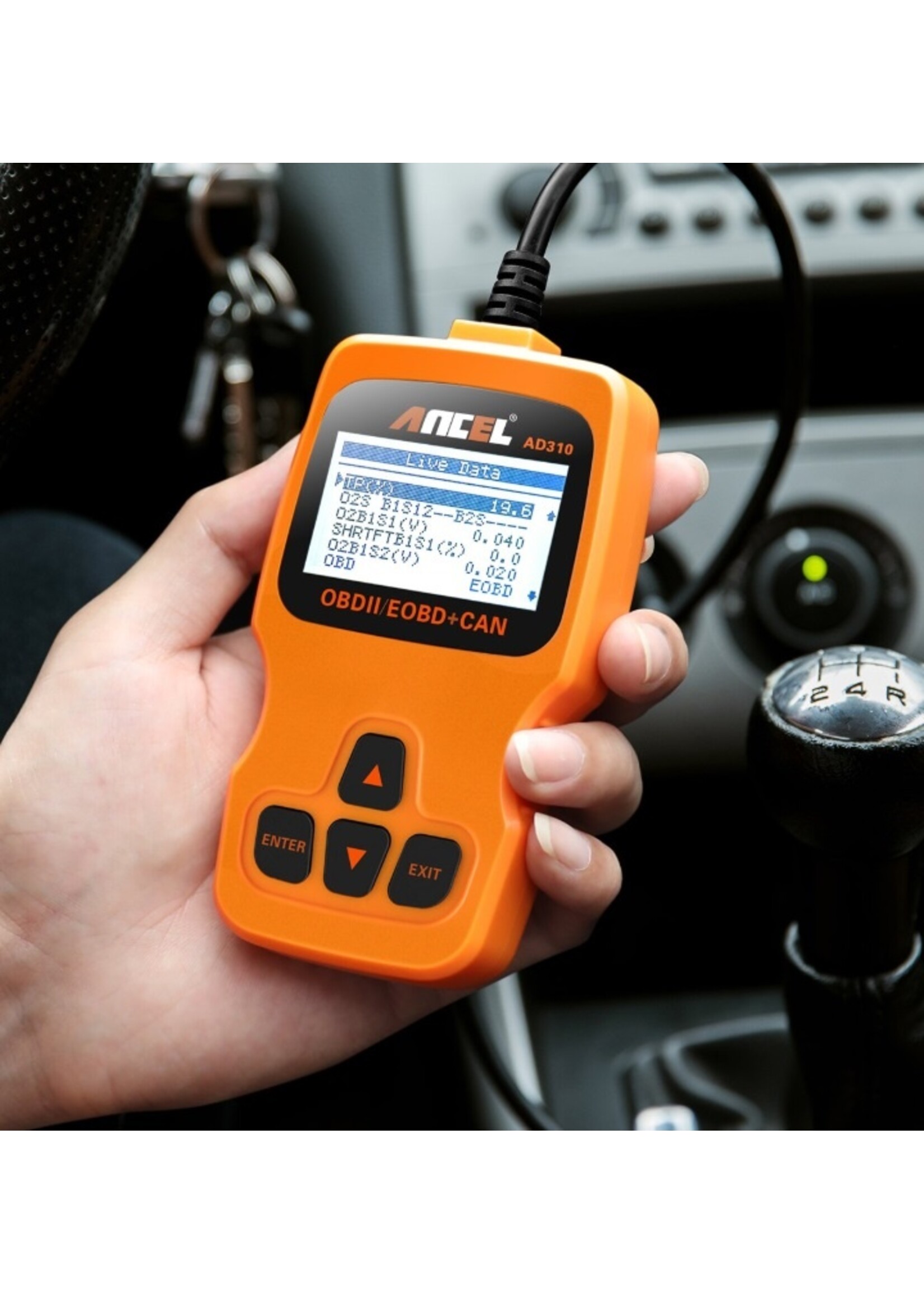 Ancel Ancel AD310 OBD2 Scanner – Auto Diagnoseapparatuur voor Motorstoringen