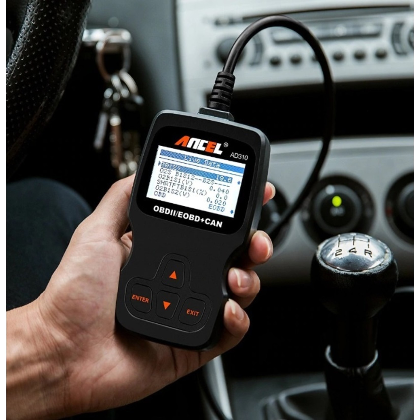 Ancel Ancel AD310 OBD2 Scanner – Auto Diagnoseapparatuur voor Motorstoringen