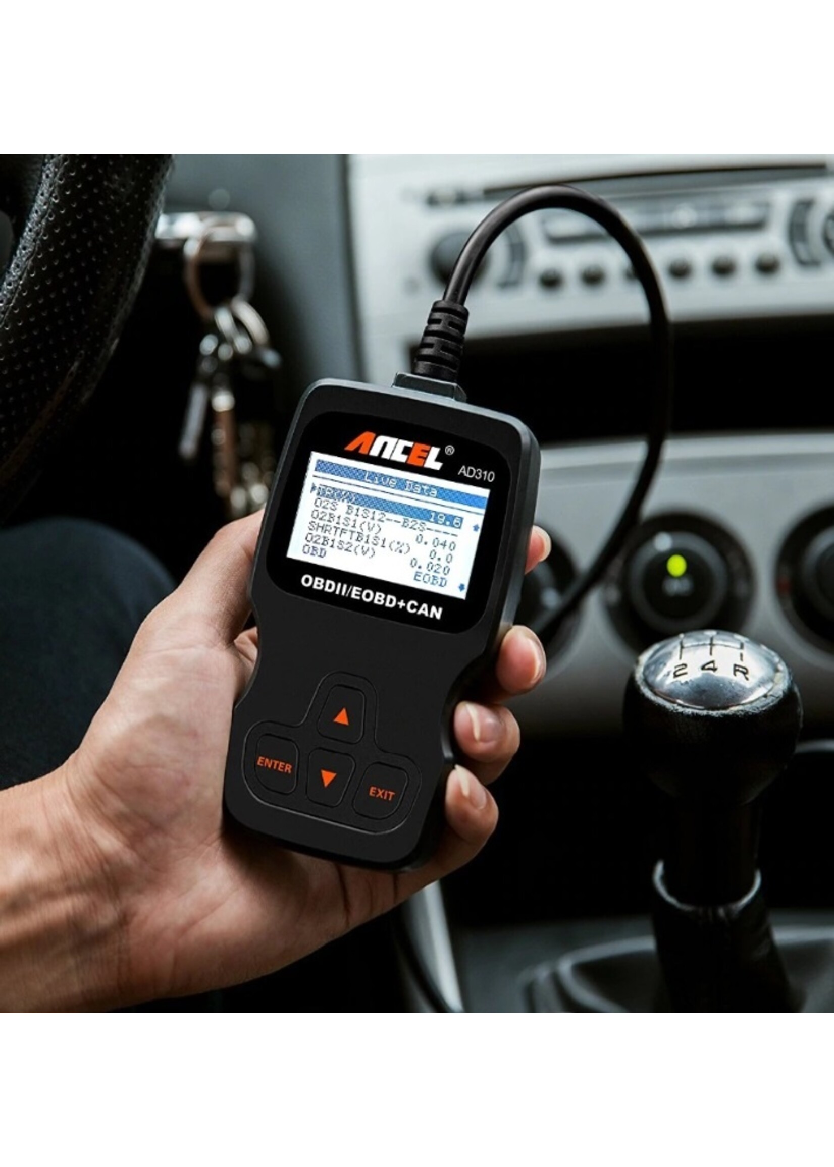 Ancel Ancel AD310 OBD2 Scanner – Auto Diagnoseapparatuur voor Motorstoringen
