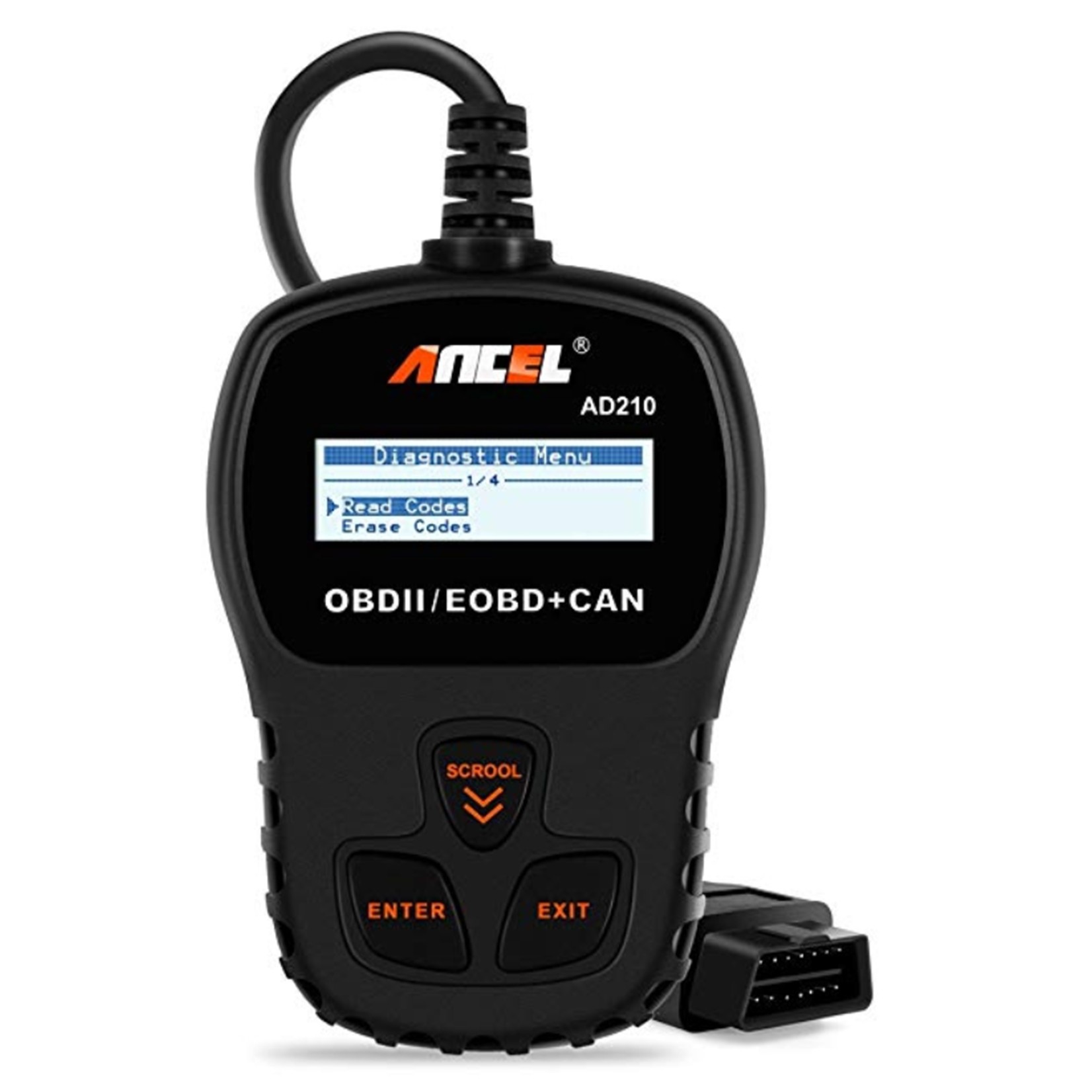 Ancel AD210 OBD2 EOBD CAN Handscanner