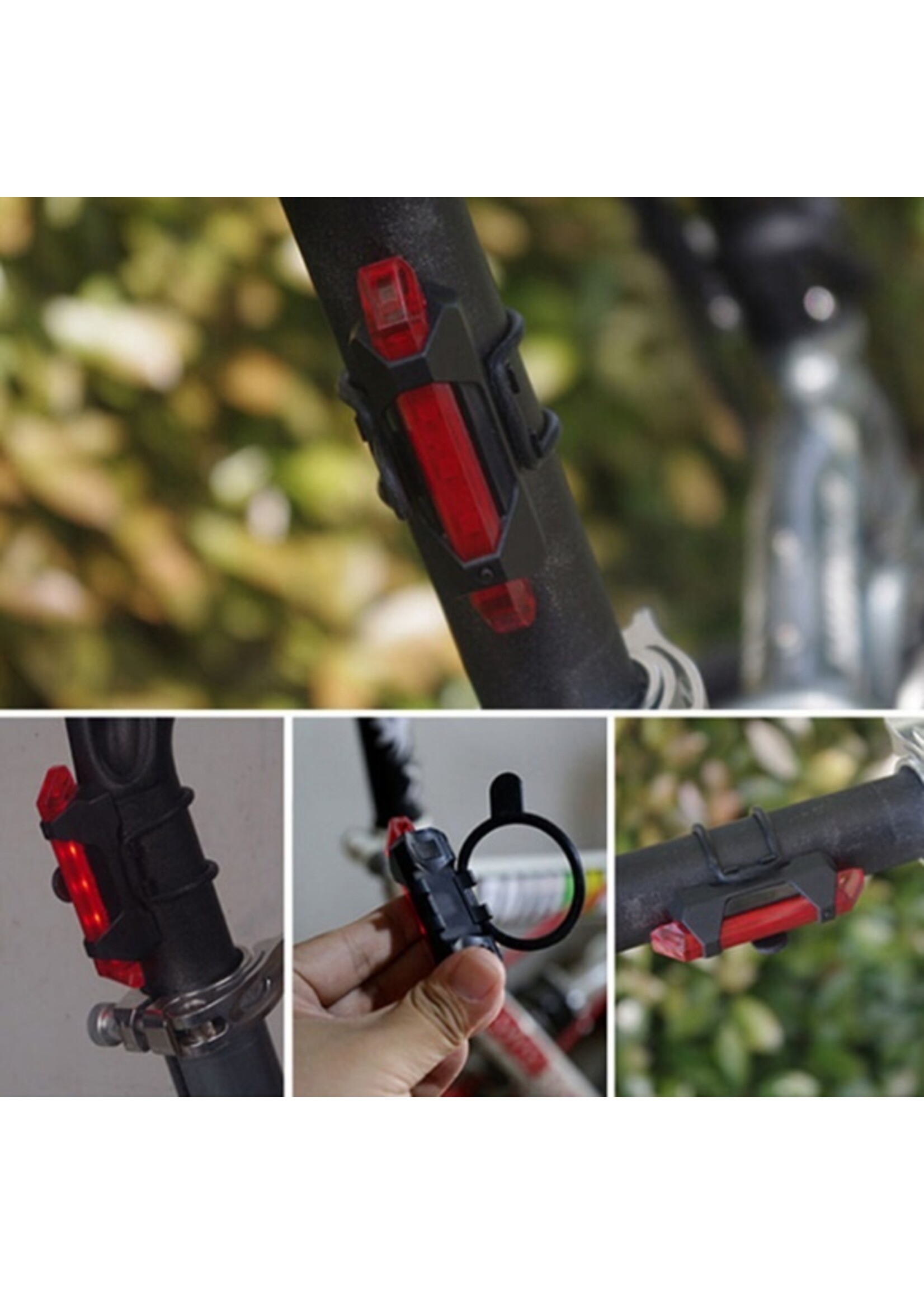 Led Fietslamp - Achterlicht/Voorlicht - USB oplaadbaar