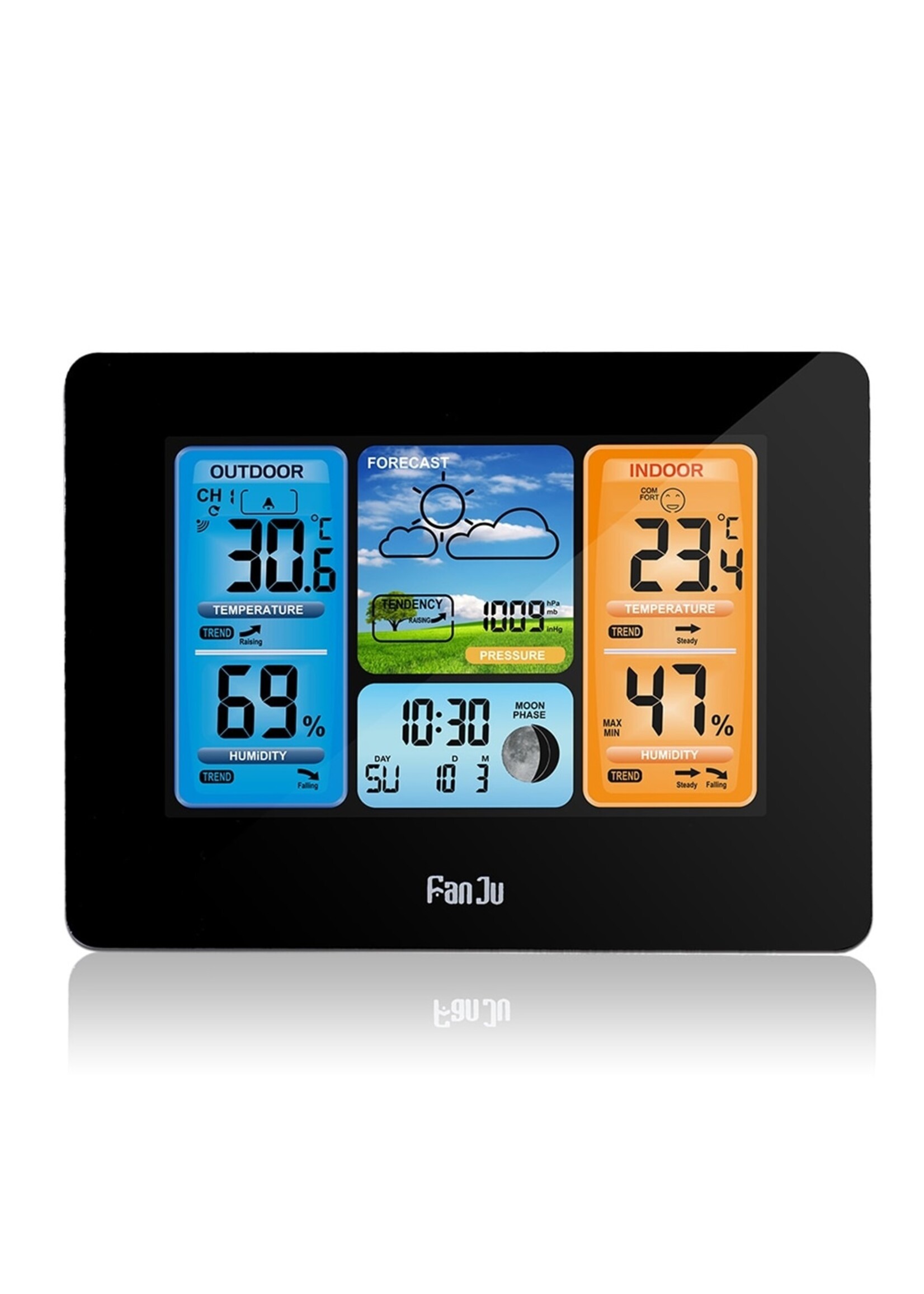 FanJu FJ3373 Digitaal Weerstation