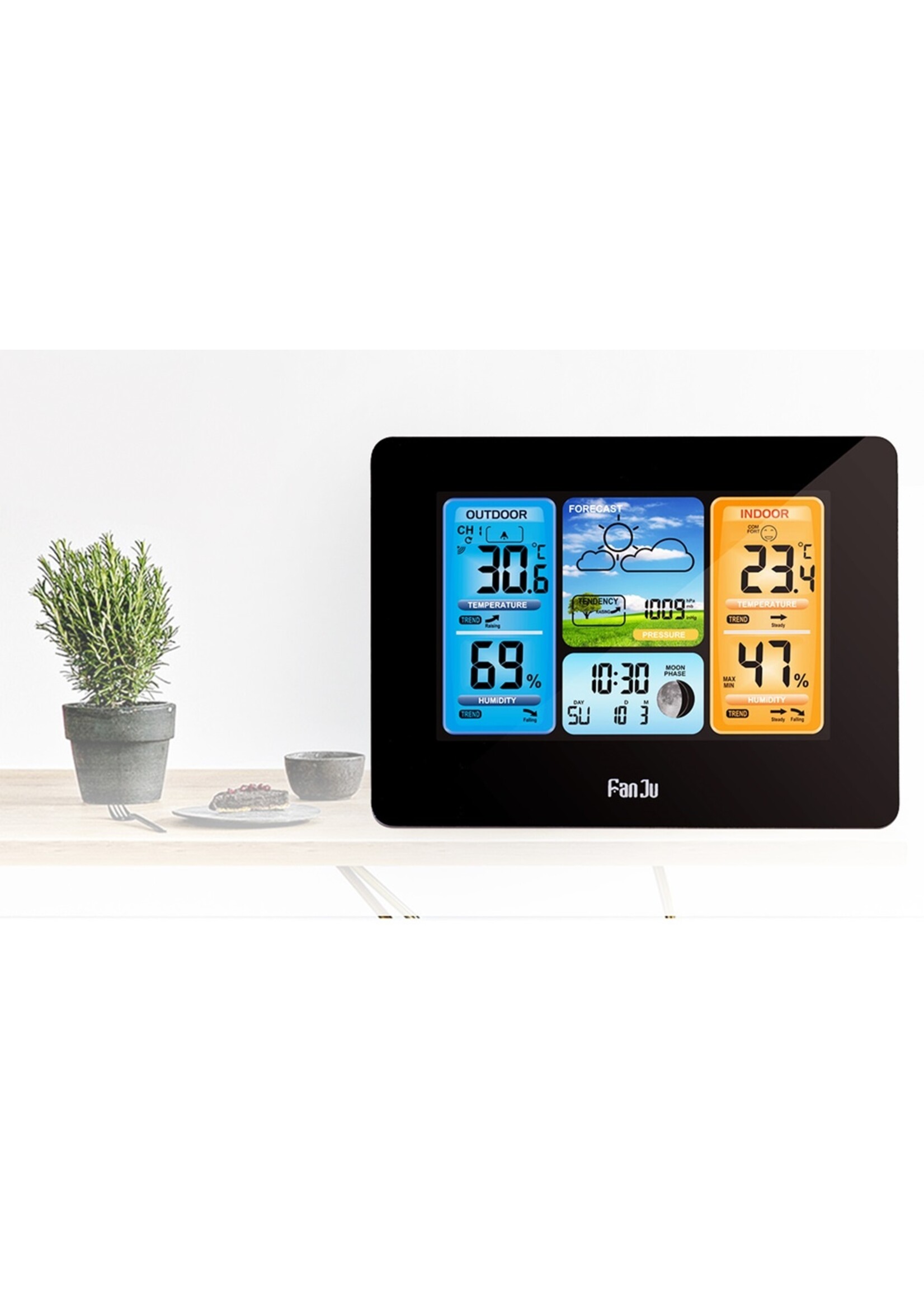 FanJu FJ3373 Digitaal Weerstation