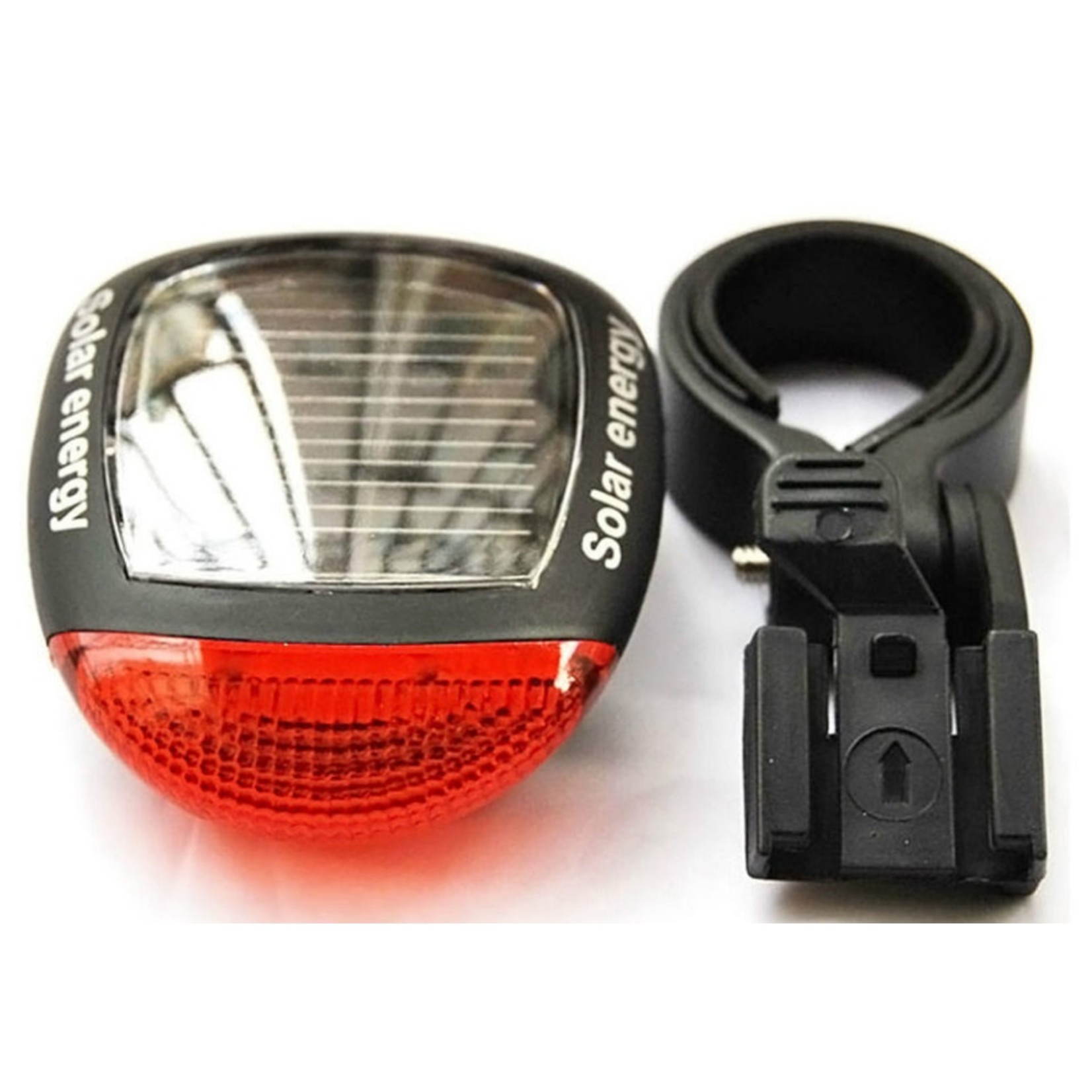 Solar LED Fietslamp - Achterlamp