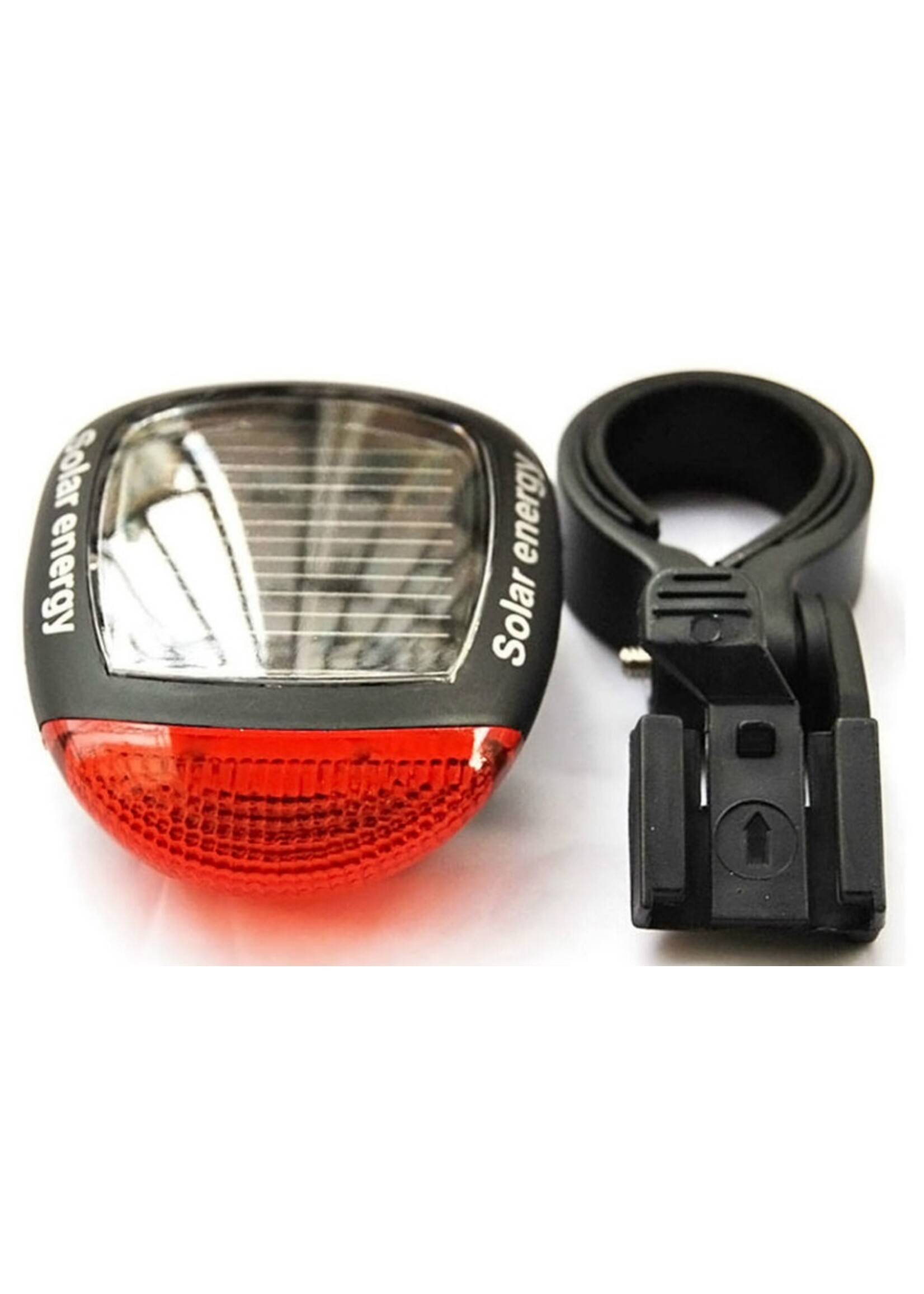 Solar LED Fietslamp - Achterlamp