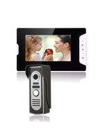 Deurbel met 7 inch scherm - Intercom met draad Deurintercom - 7 inch kleurenmonitor