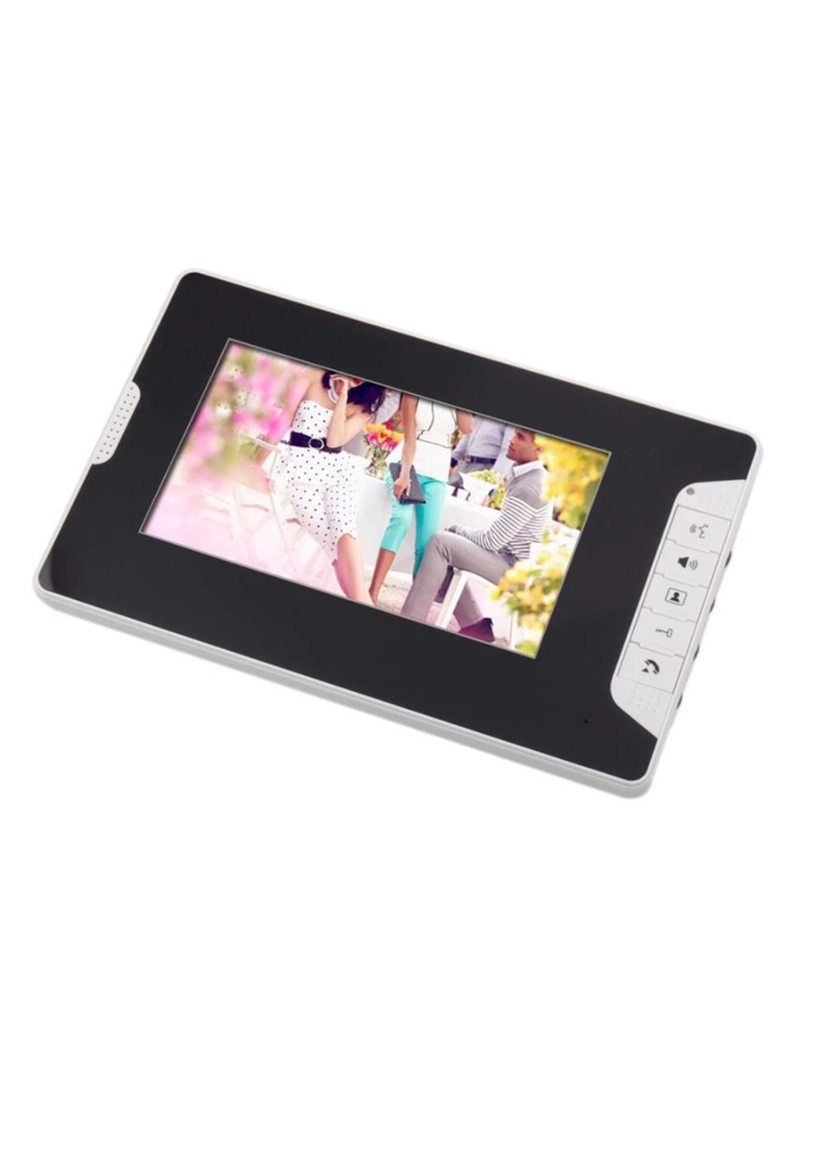 Deurbel met 7 inch scherm - Intercom met draad Deurintercom - 7 inch kleurenmonitor