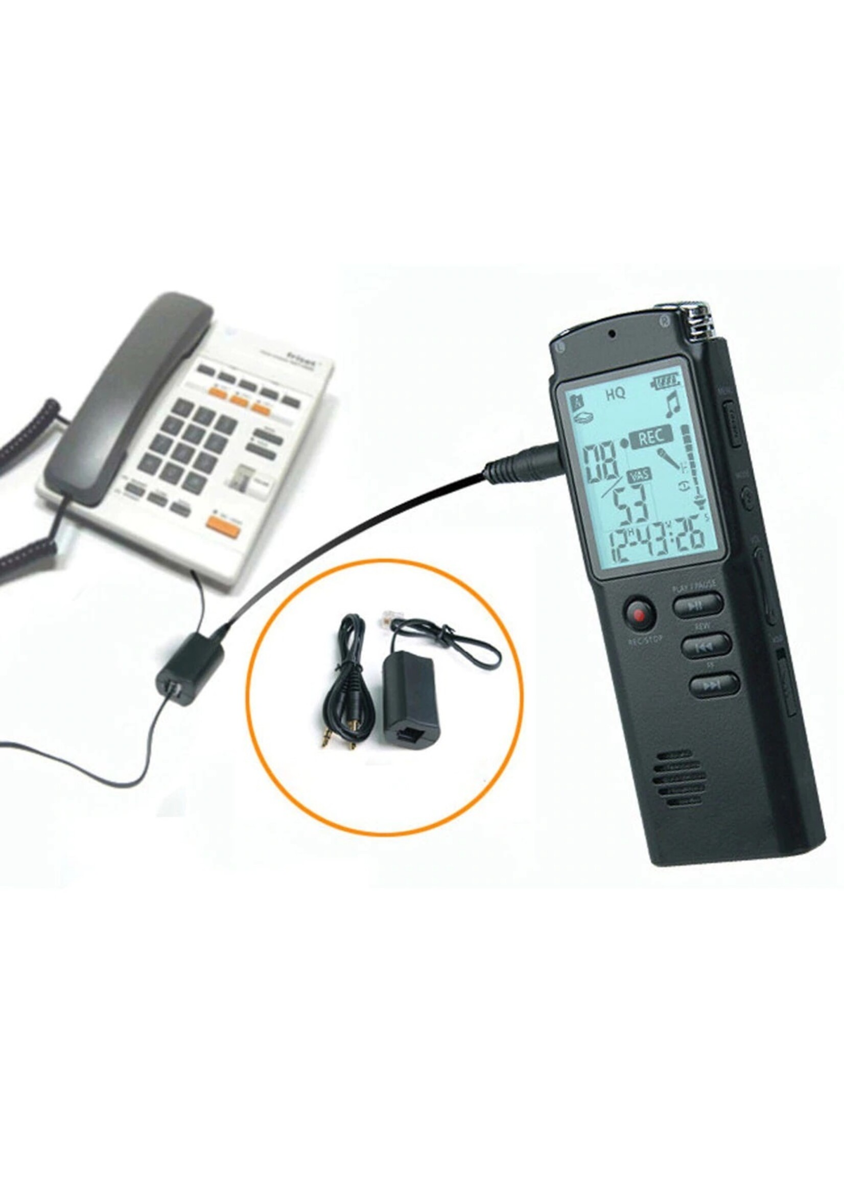 Premium Digitale Recorder - Premium Voice Recorder - Multifunctionele Voice Recorder