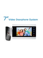 HD IP Villa video-deurtelefoon met 720P deurcamera – 7 inch Deurintercom met cameramonitor en 1200TVL video/foto camera