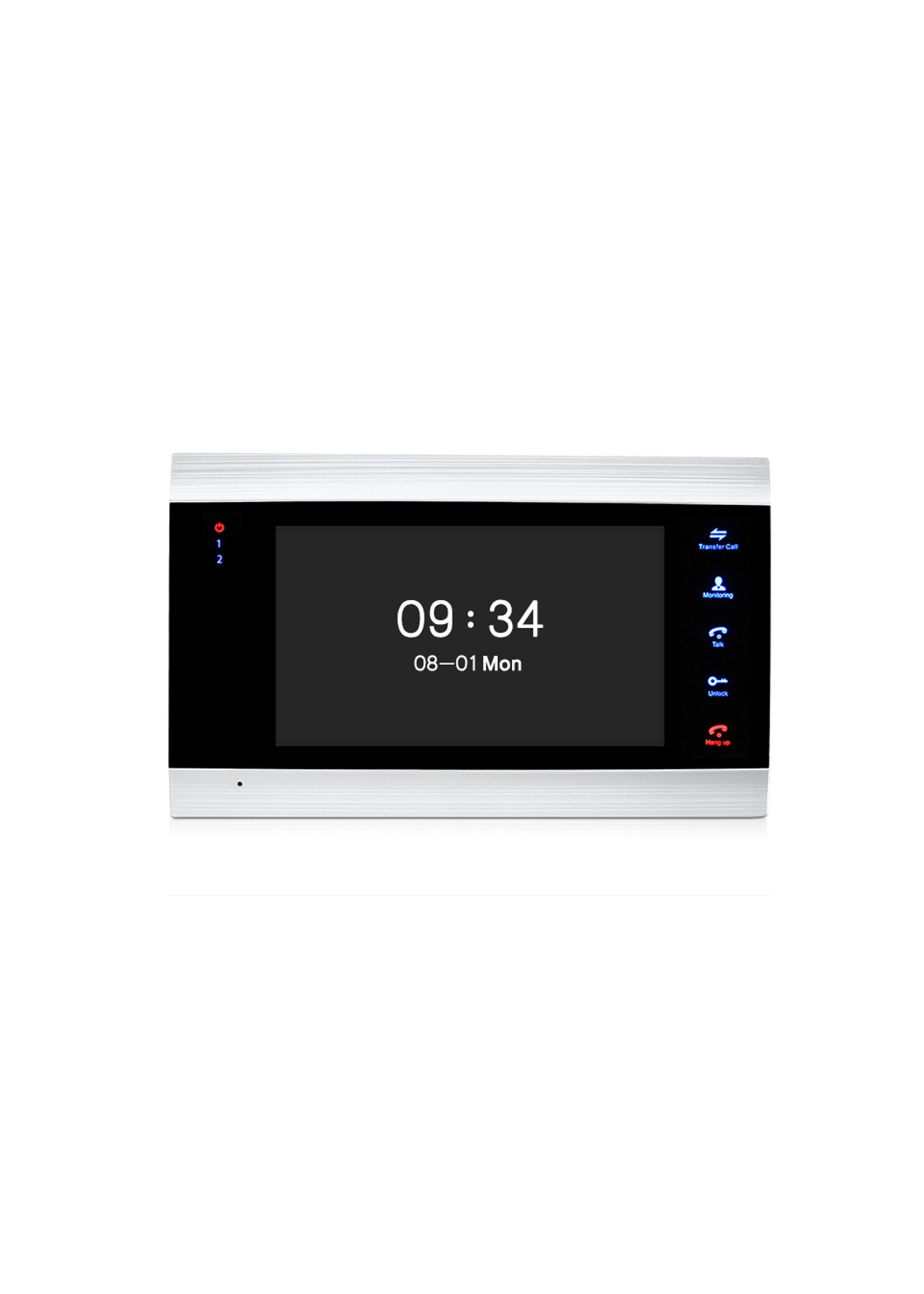 Intercom met draad Deurintercom - 7'' inch kleurenmonitor en 1200TVL video/foto camera
