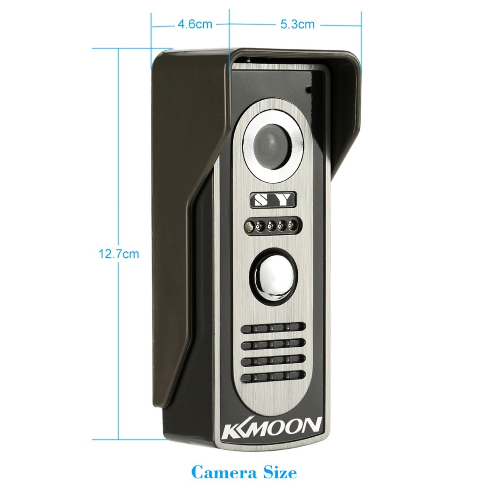 Intercom met draad Deurintercom - 7 inch kleurenmonitor en 700TVL video/foto camera