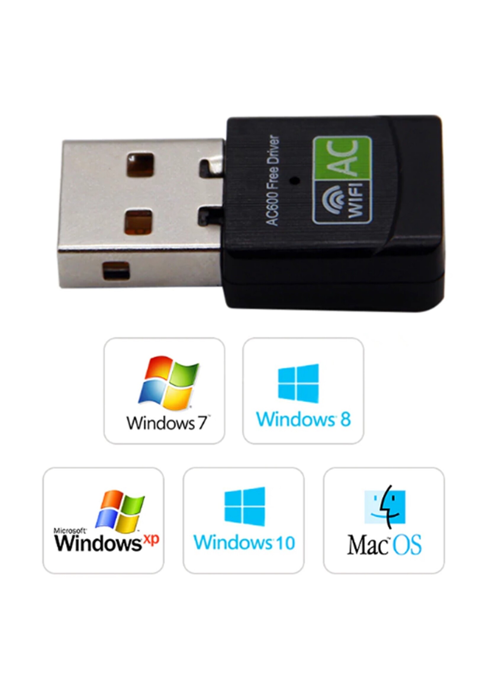 Mini WA350600 - Wifi-Adapter - USB Wifi Adapter - WiFi Dongel Dongle