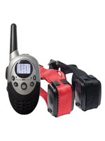 Trainingsband – trainingsband voor u hond met afstandsbediening - 100 levels - 300 meter - Halsomtrek van 42 tot 60cm – Voor 2 honden