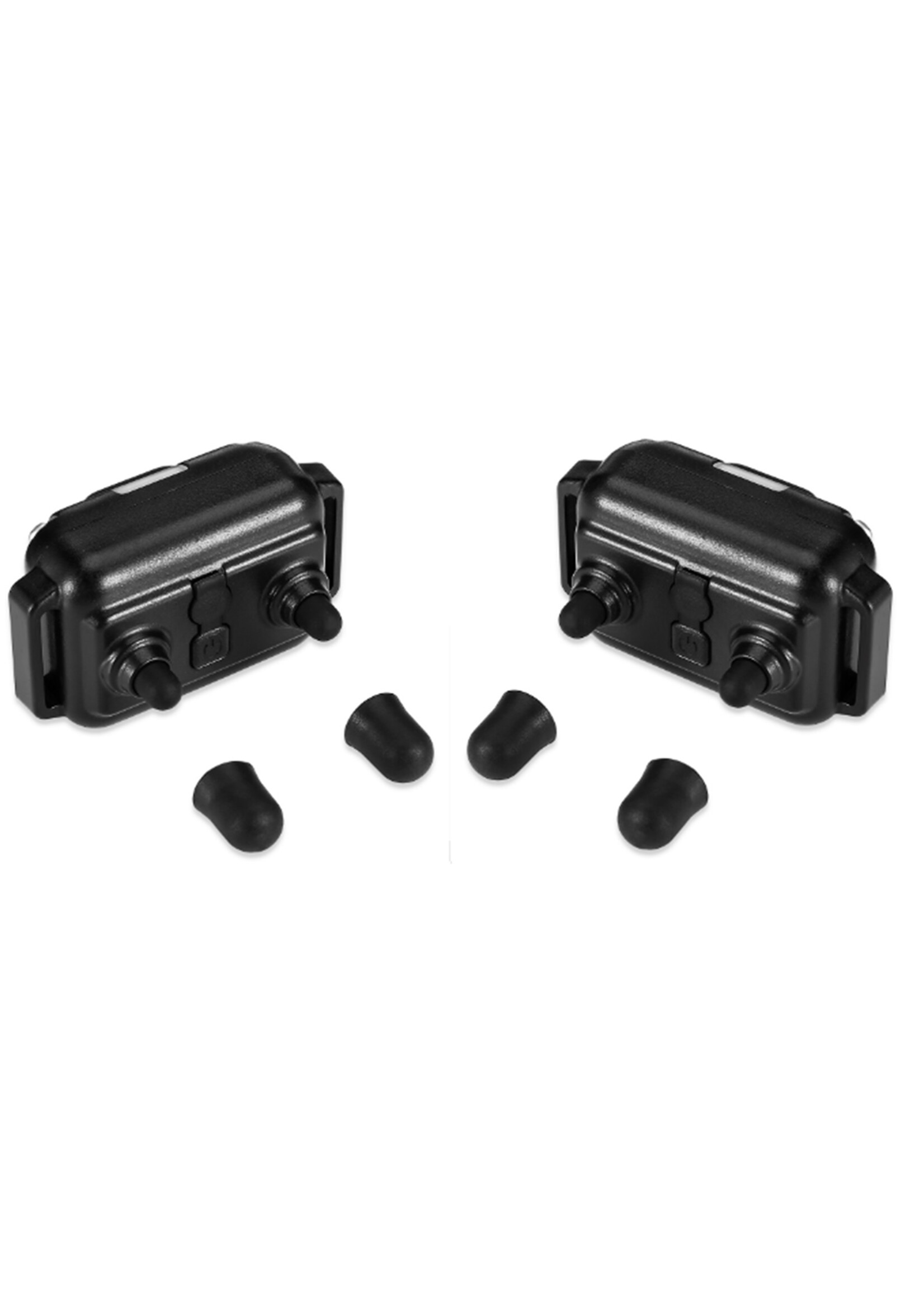Trainingshalsband - trainingsband - teletac 300m oplaadbaar - Voor 2 honden