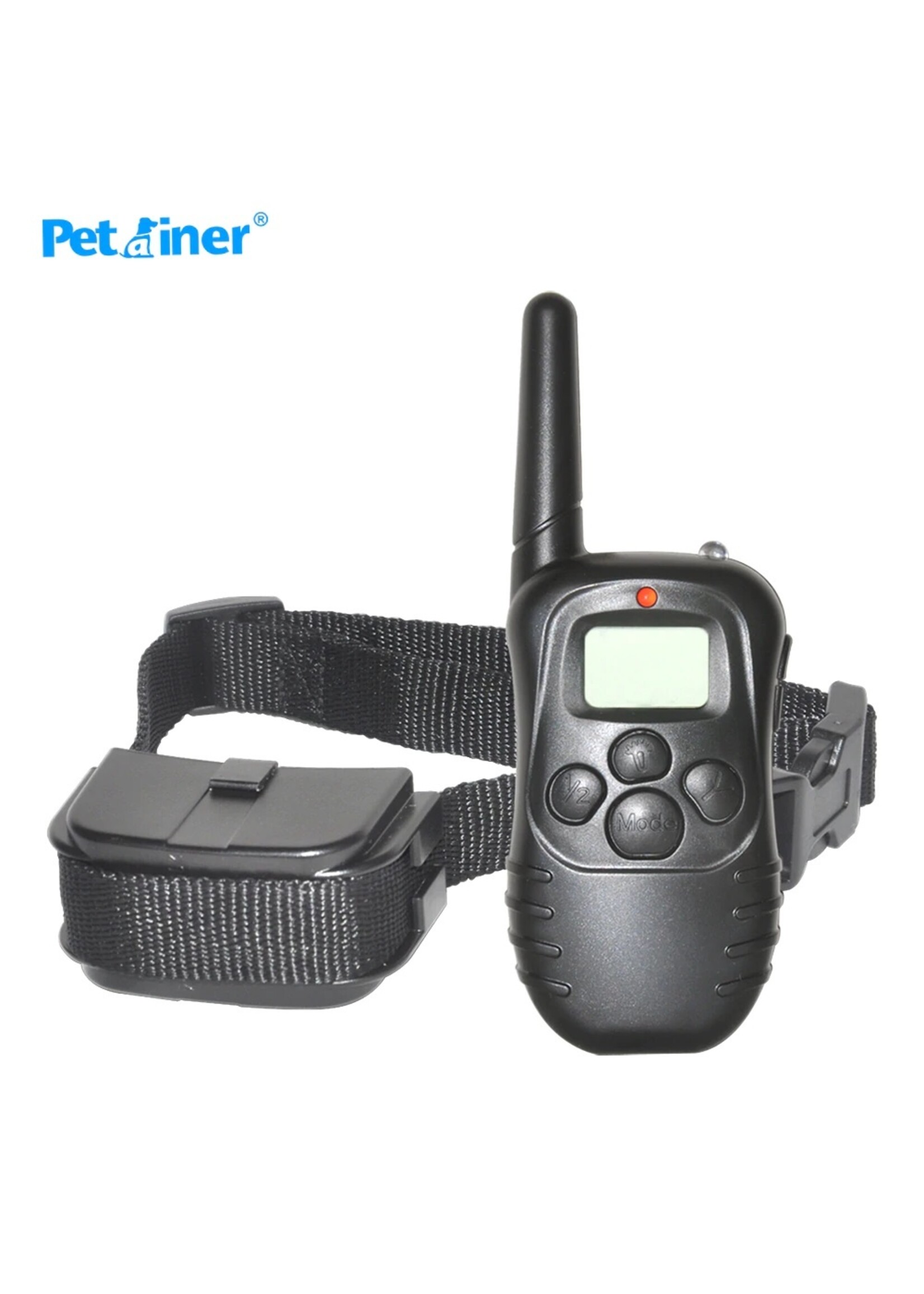 Trainingshalsband - trainingsband voor u hond met afstandsbediening - Trainingsband 998D WT717 - 100 levels - 300 meter - Halsband 25 tot 58 cm