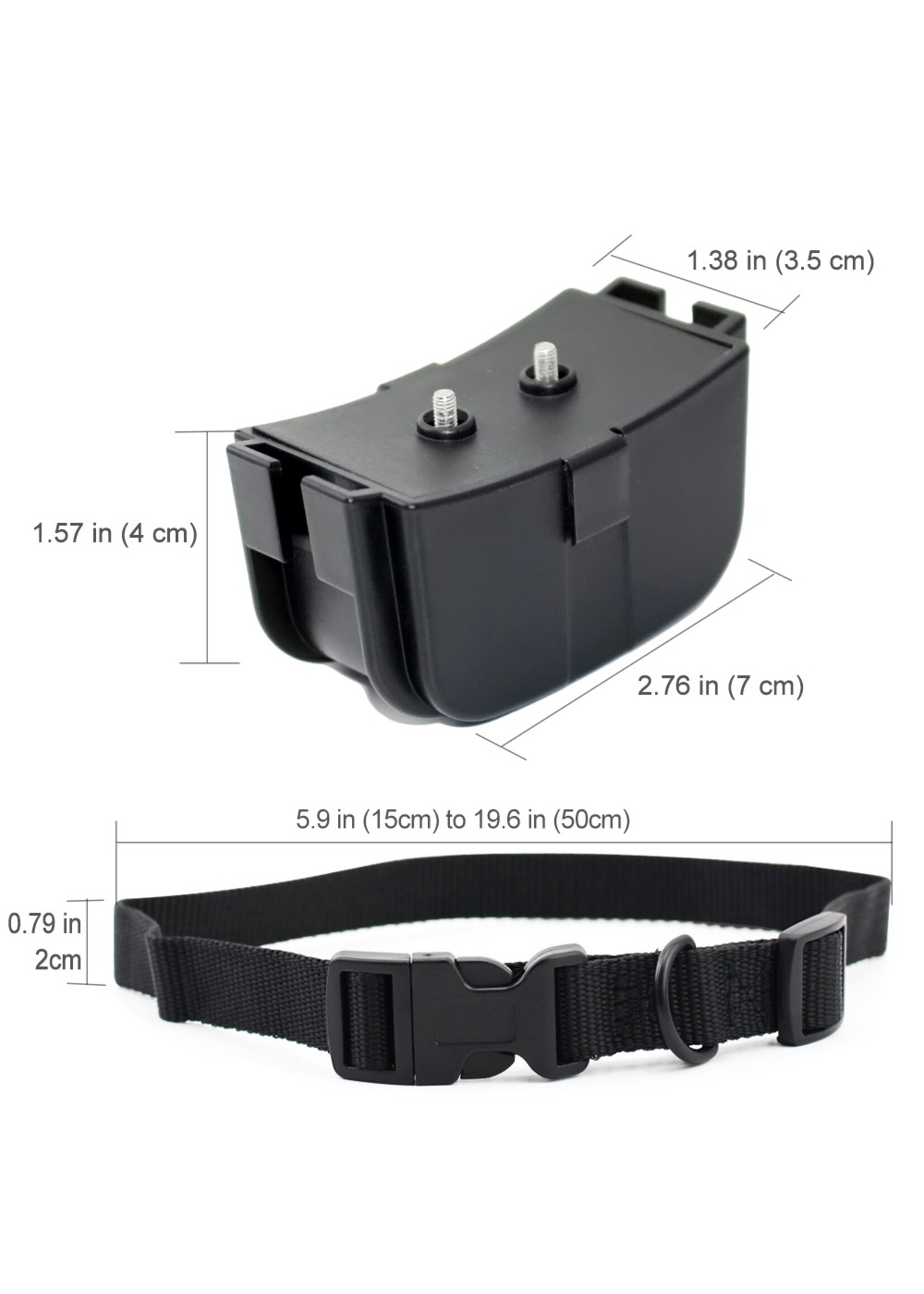 Trainingshalsband - trainingsband voor u hond met afstandsbediening - Trainingsband 998D WT717 - 100 levels - 300 meter - Halsband 25 tot 58 cm